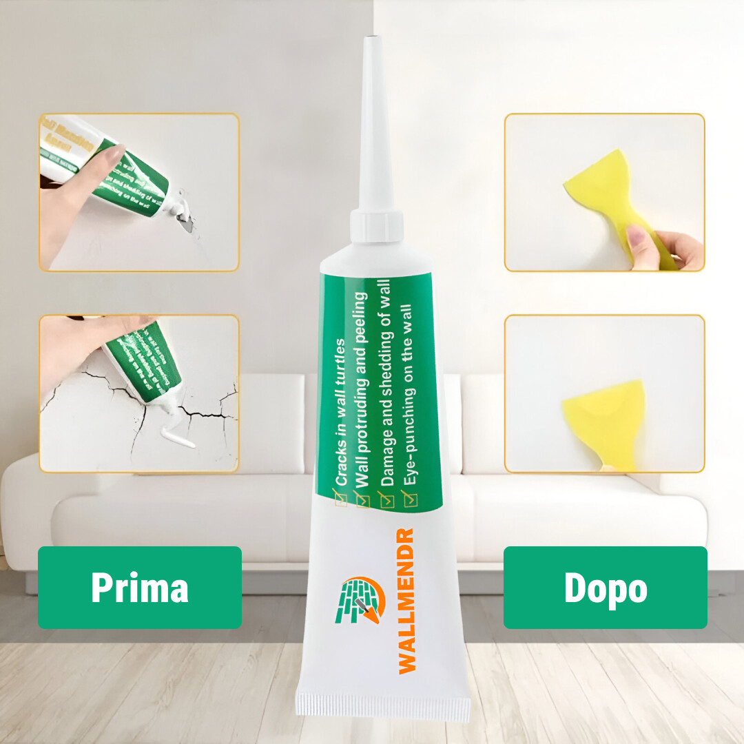 WALLMENDR® – Kit Riparazione Pareti & Copertura Macchie (1+1 GRATIS) - immagine 3