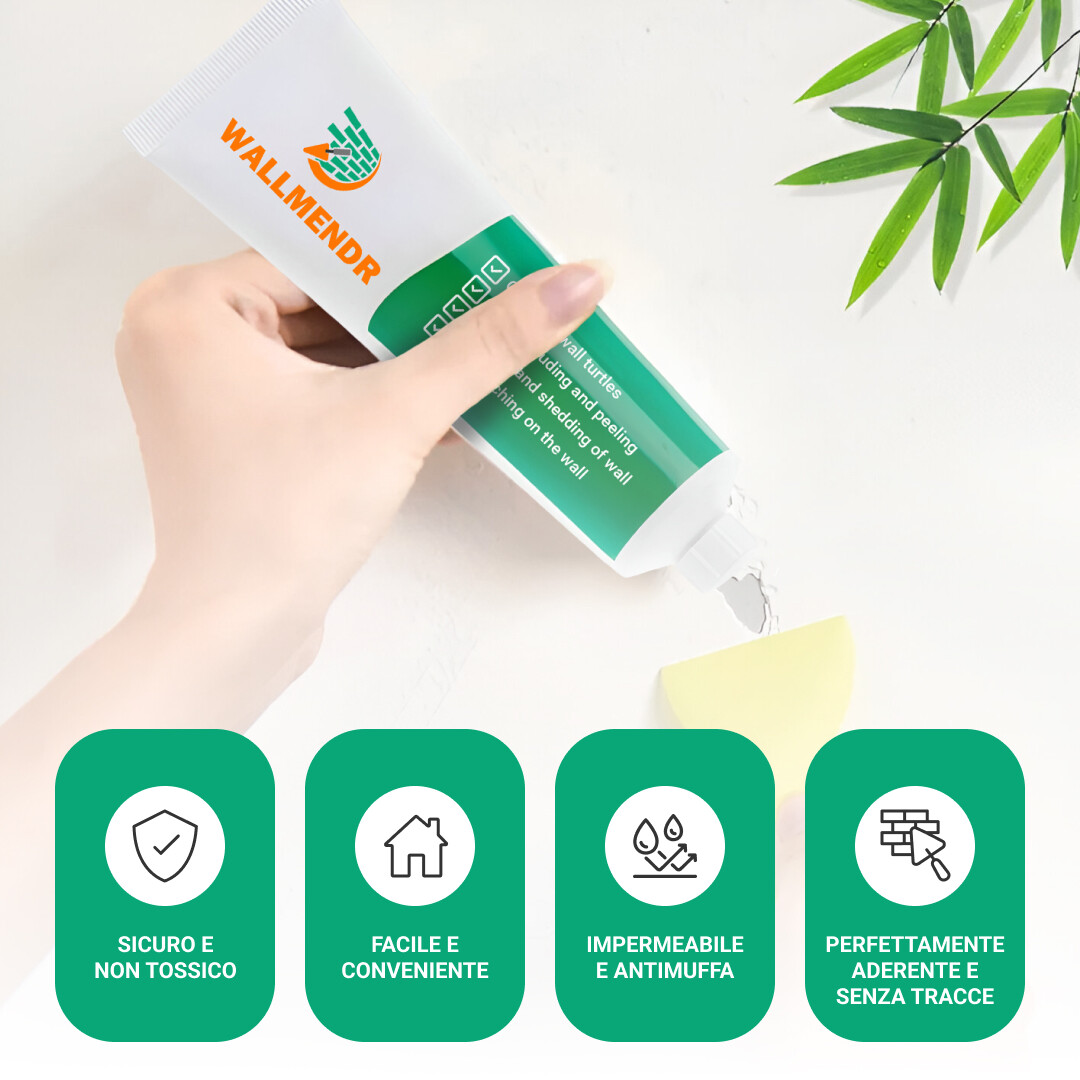 WALLMENDR® – Kit Riparazione Pareti & Copertura Macchie (1+1 GRATIS) - immagine 7