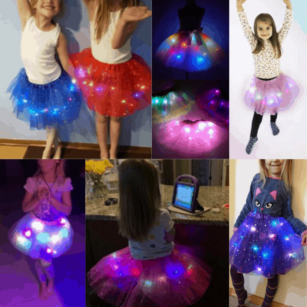 Gonna Tutu con LED multicolore - immagine 6