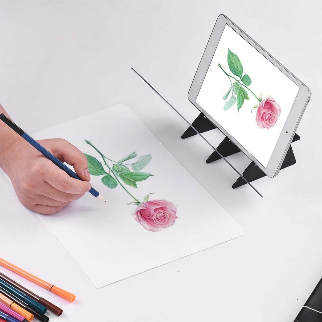 M DRAVE® Specchio Ottico con Supporto per Disegnare - immagine 2
