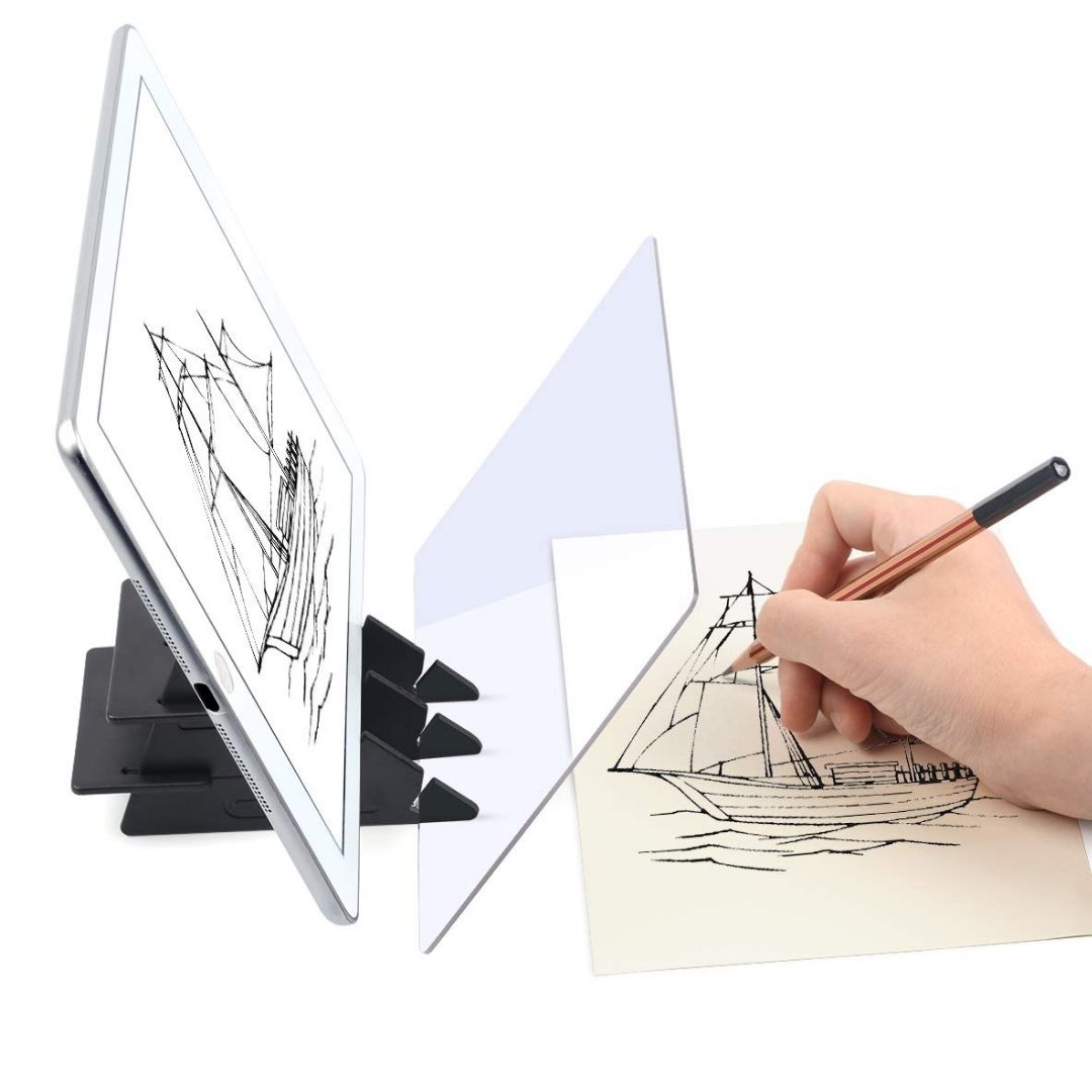 M DRAVE® Specchio Ottico con Supporto per Disegnare - immagine 4