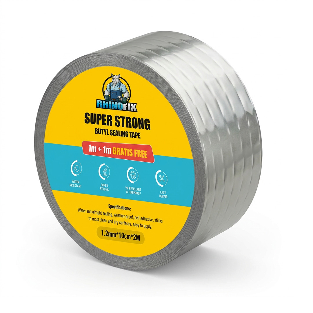 RHINOFIX – Nastro Sigillante in Butile Super Resistente (1m + 1m GRATIS) - immagine 6