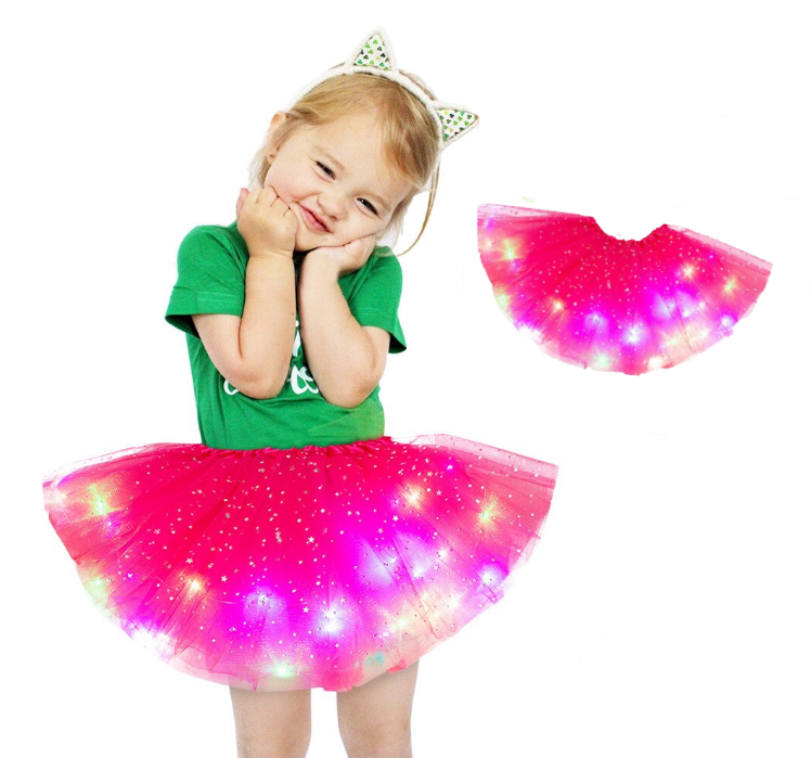 Gonna Tutu con LED multicolore - immagine 4