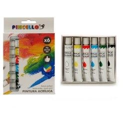 Pittura acrilica (6 pezzi)