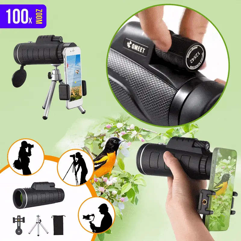 ZOMXIS® TELESCOPIO MONOCOLARE CON ZOOM AD ALTA POTENZA