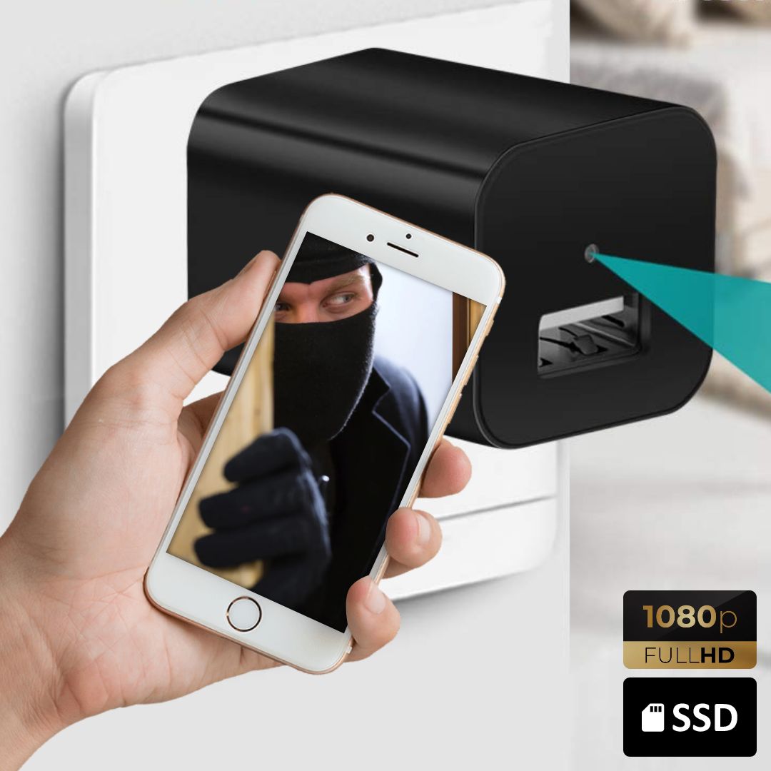 Caricatore USB con videocamera segreta - YOUSPY® - immagine 6