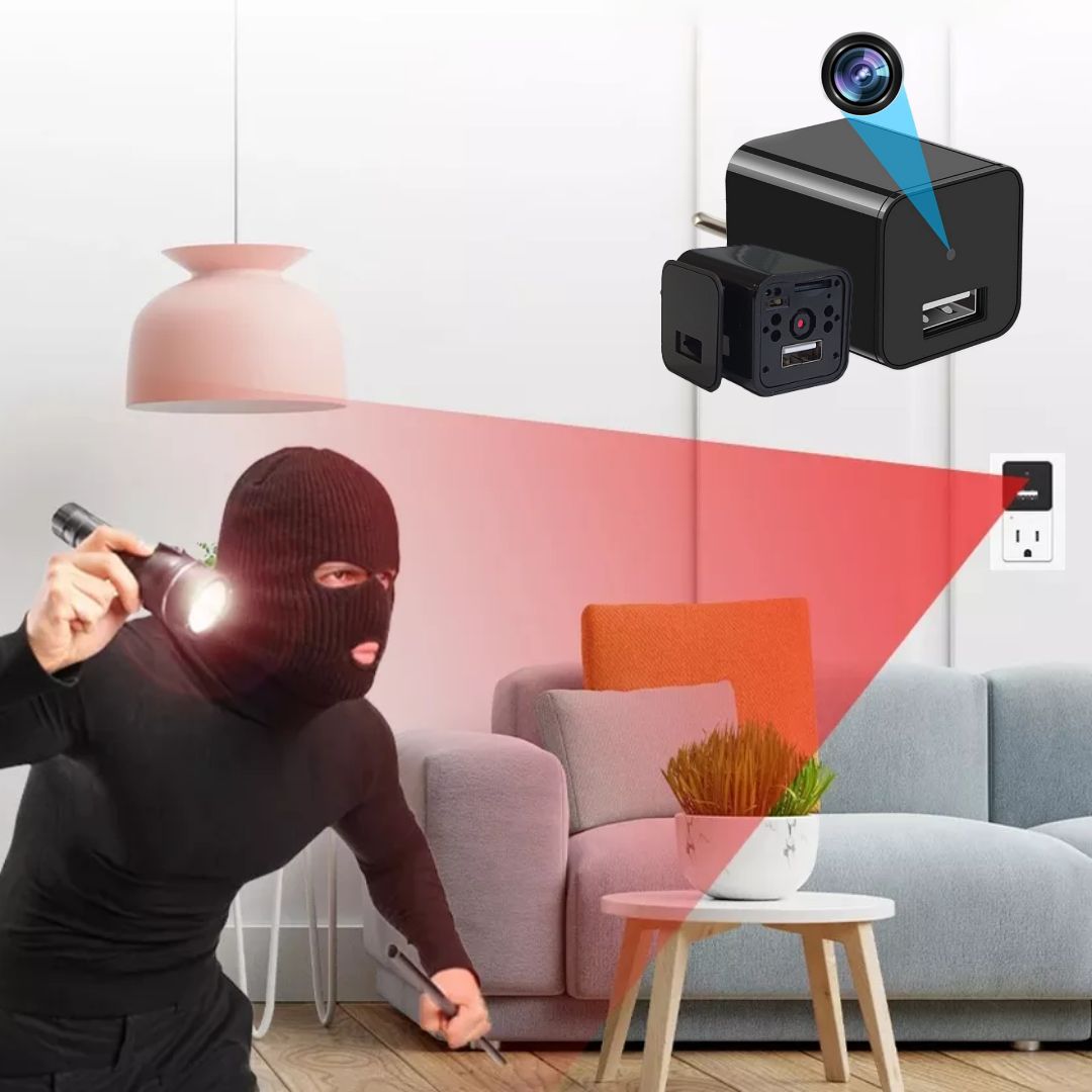 Caricatore USB con videocamera segreta - YOUSPY® - immagine 4