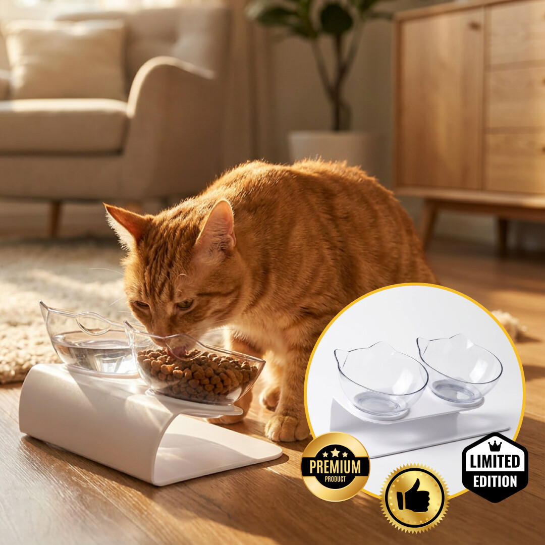 OrthoPurr® – Ciotola Ortopedica per Gatti