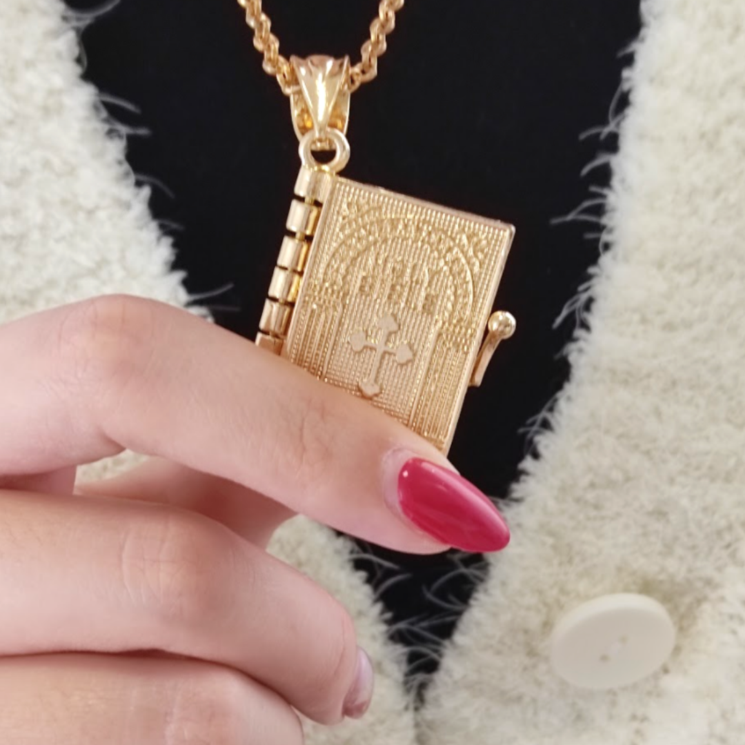 Collana con scritte sacre 1+1 GRATIS - immagine 5