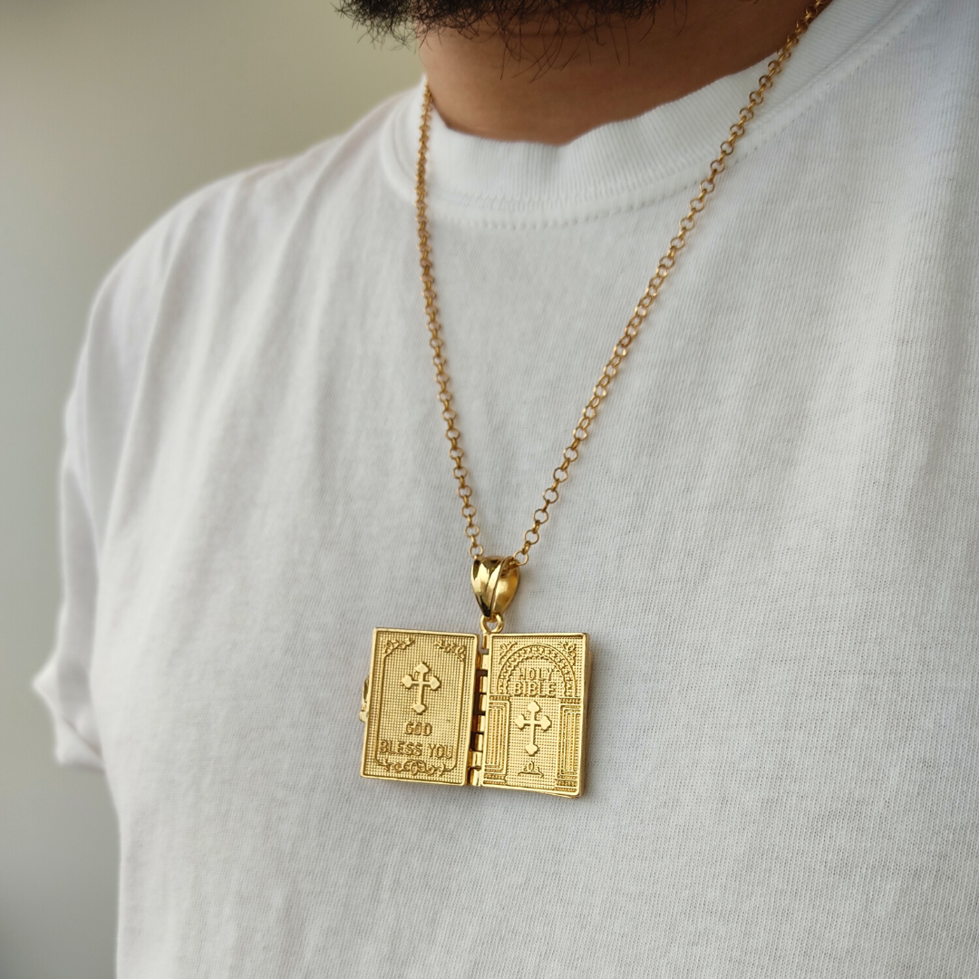 Collana con scritte sacre 1+1 GRATIS - immagine 6
