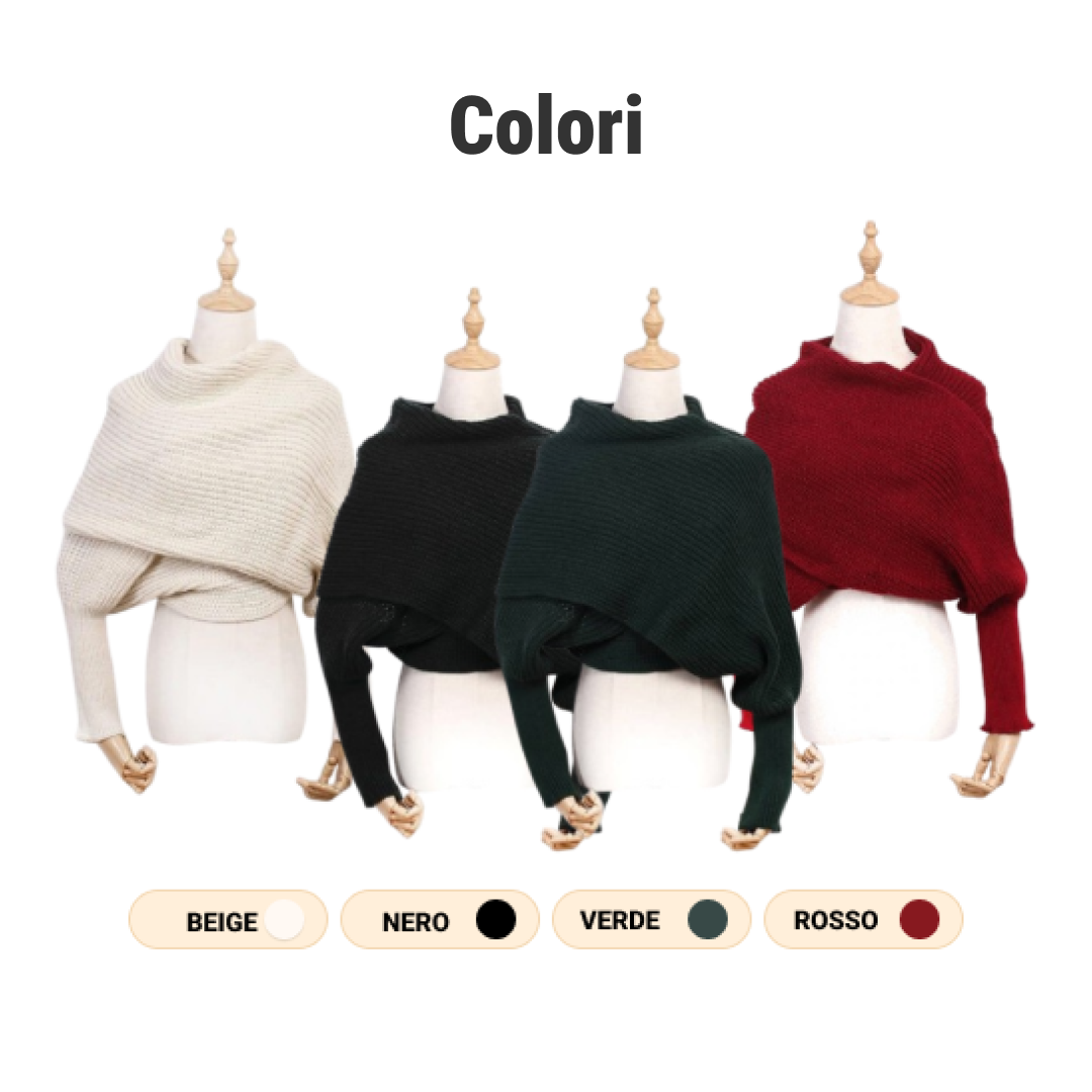 CozyWrap™ – La sciarpa 2-in-1 che si trasforma in un maglione - immagine 2