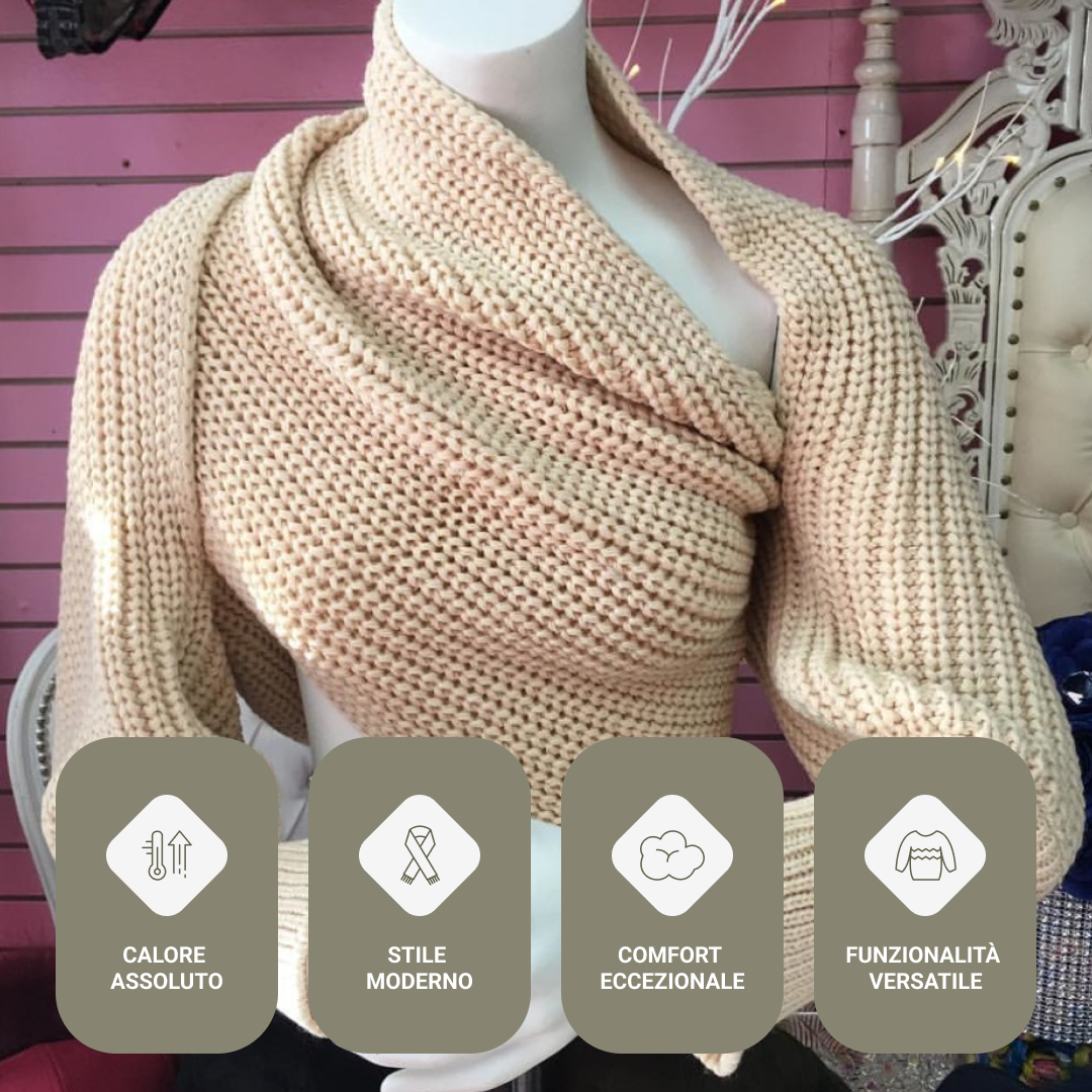 CozyWrap™ – La sciarpa 2-in-1 che si trasforma in un maglione - immagine 6