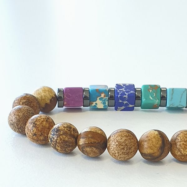 Braccialetto Chakra in pietre naturali - immagine 4