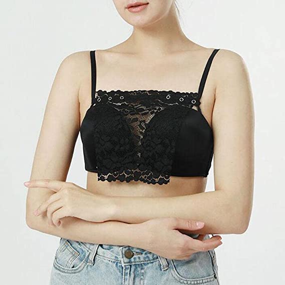 3 pezzi reggiseno invisibile in pizzo per donna - immagine 5