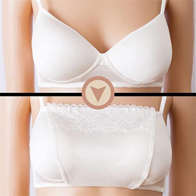 3 pezzi reggiseno invisibile in pizzo per donna - immagine 2