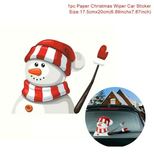 Etichetta per tergicristalli SantaWave™ - 2 pz. - immagine 3
