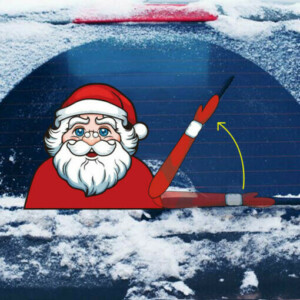 Alternative view of Etichetta per tergicristalli SantaWave™ - 2 pz.
