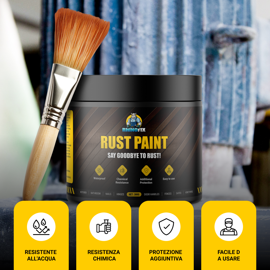 RHINOFIX™ Rust Paint – Vernice Antiruggine e Anticorrosione - 500ml - immagine 6