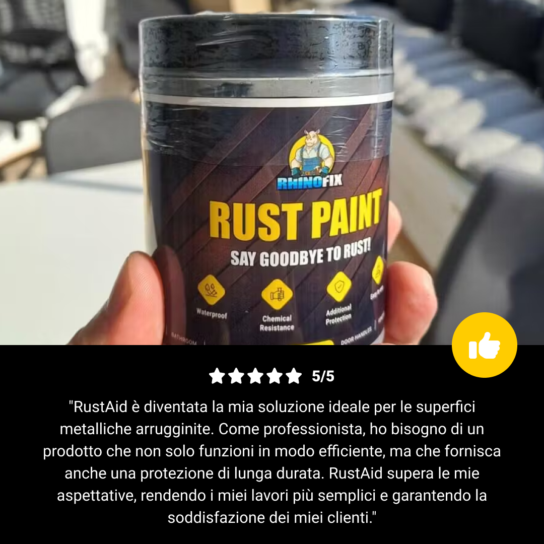 RHINOFIX™ Rust Paint – Vernice Antiruggine e Anticorrosione - 500ml - immagine 7