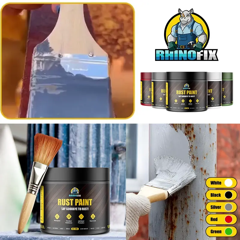 RHINOFIX™ Rust Paint – Vernice Antiruggine e Anticorrosione - 500ml