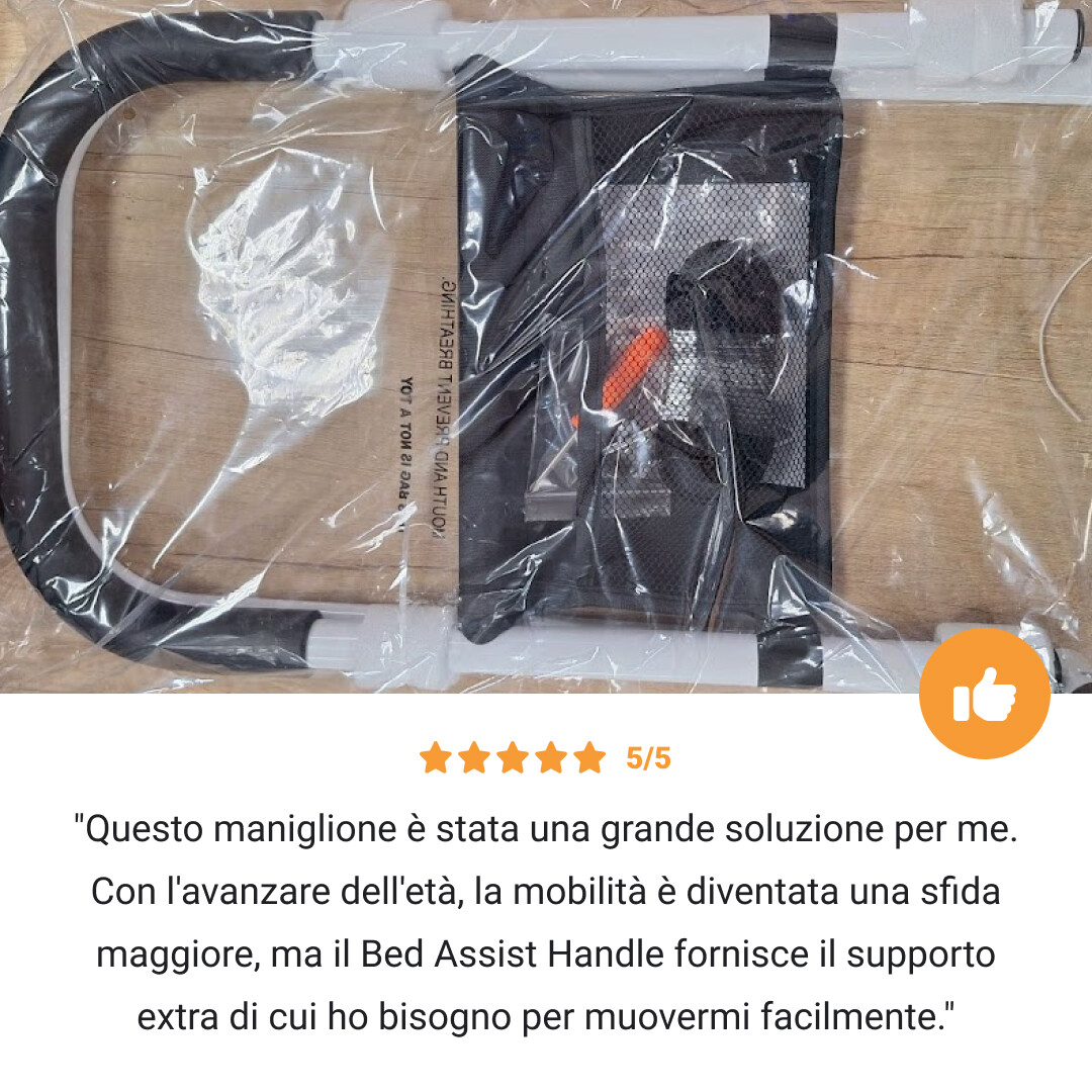 BEDMEDIC – maniglia di supporto per letto per entrare e uscire facilmente e in sicurezza (adatta a tutti i letti) - immagine 8