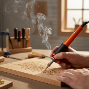 Alternative view of PYROPEN™ PENNA PER INCISIONE IN LEGNO CON ALFABETO