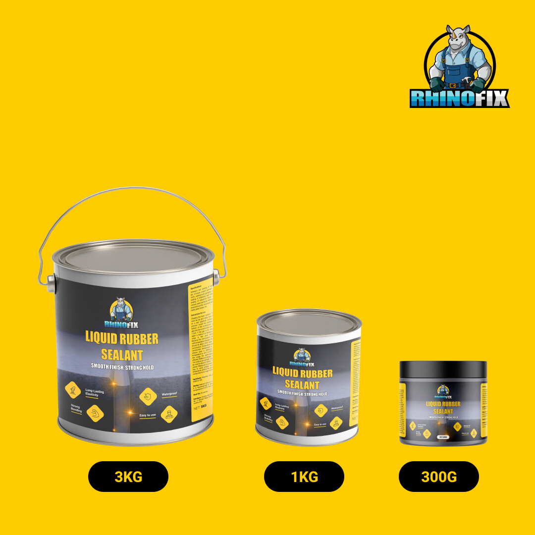 RHINOFIX GroutFlex – Sigillante in gomma liquida per crepe, perdite e impermeabilizzazione (disponibile in diverse dimensioni) - immagine 6