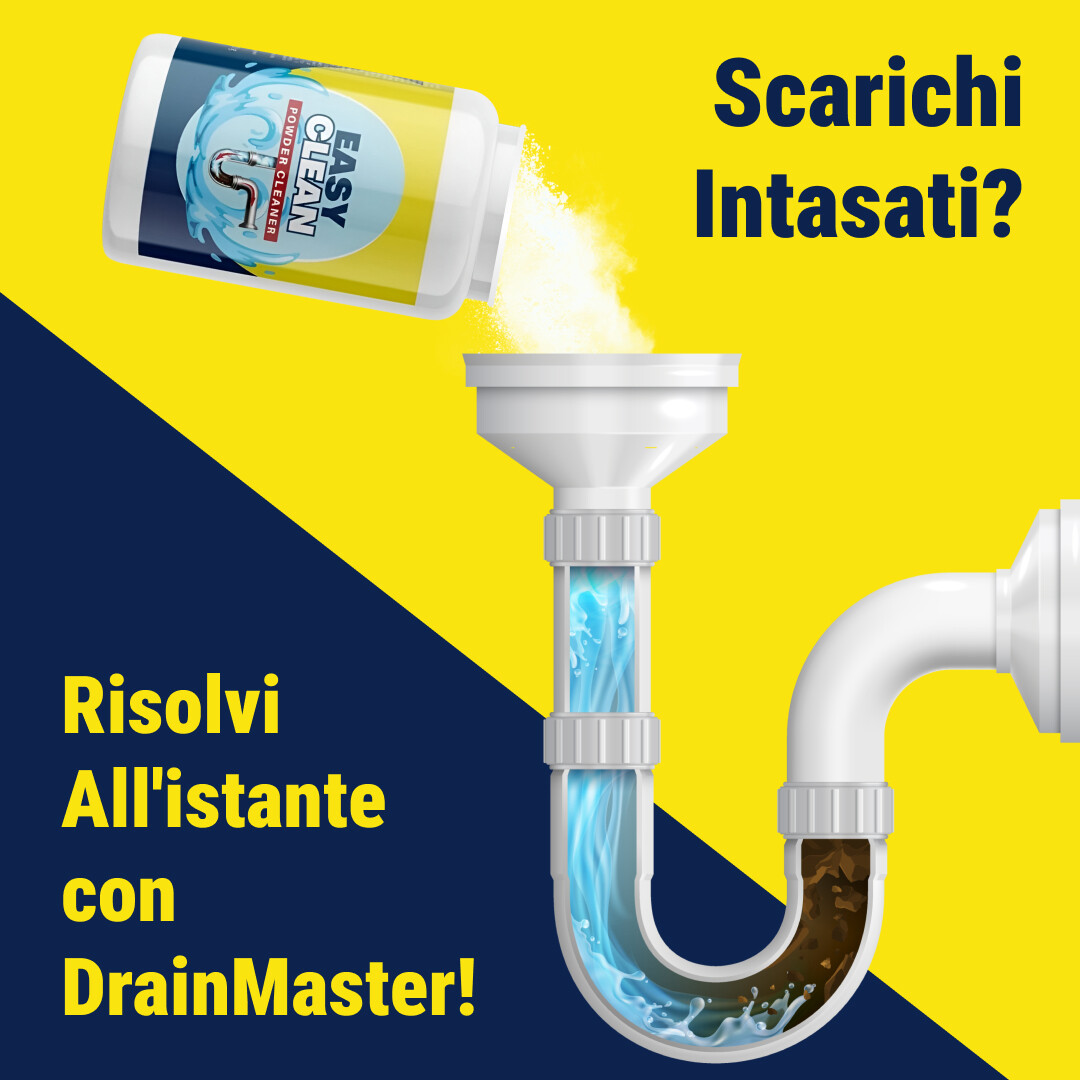 DrainMaster - Detergente per Lavandini e Scarichi - immagine 3