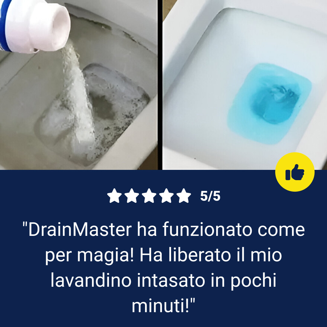 DrainMaster - Detergente per Lavandini e Scarichi - immagine 8