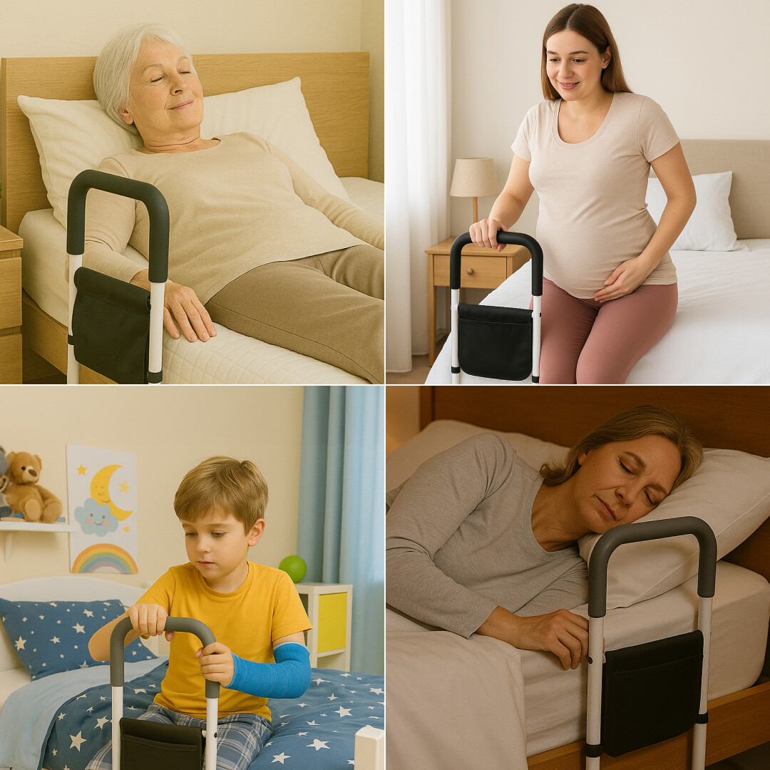 BEDMEDIC – maniglia di supporto per letto per entrare e uscire facilmente e in sicurezza (adatta a tutti i letti) - immagine 2