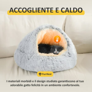 Alternative view of PurrNest - Letto Antiansia per Animali