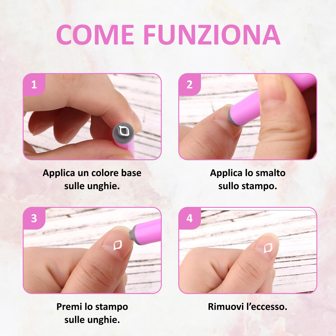 NAILGENIUS™ - Set di Penne per Nail Art - immagine 5