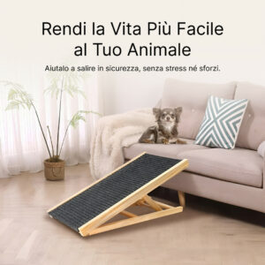 Alternative view of PetEase – rampa per un accesso facile e sicuro per animali anziani e di piccola taglia