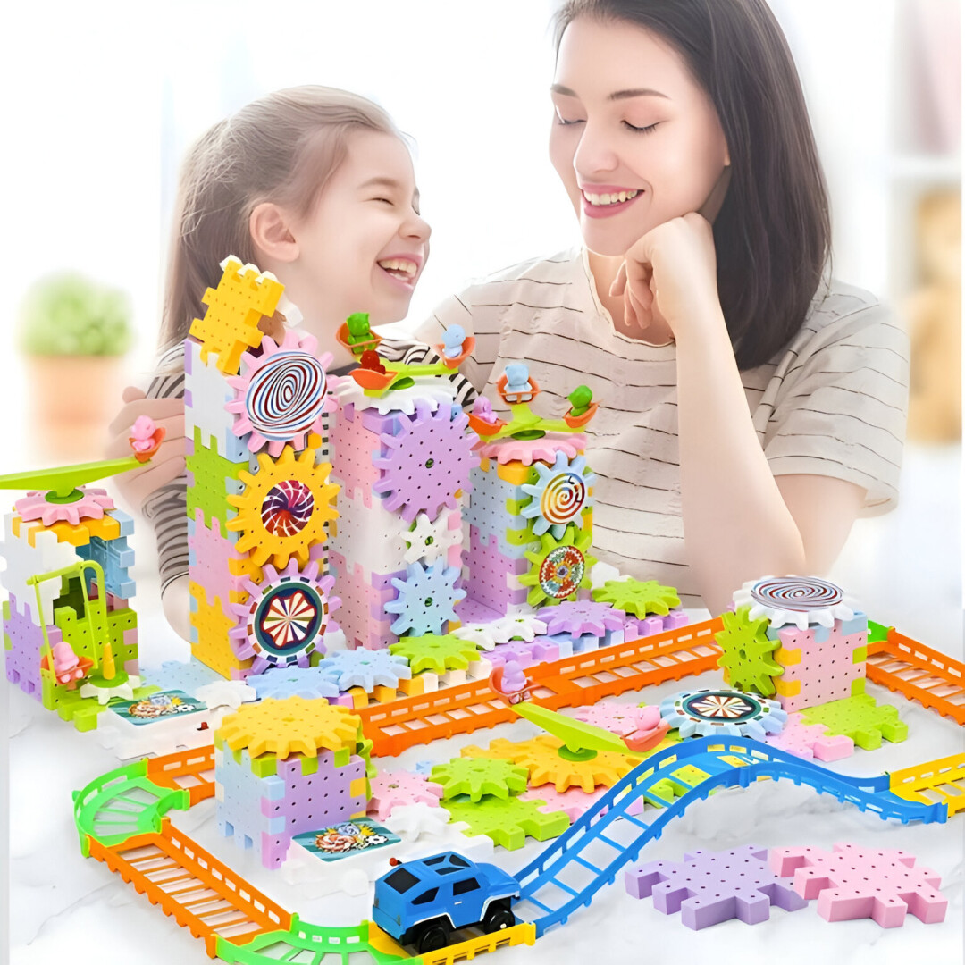 EduTrain - Set Treno Elettrico STEM 203 Pezzi - immagine 2