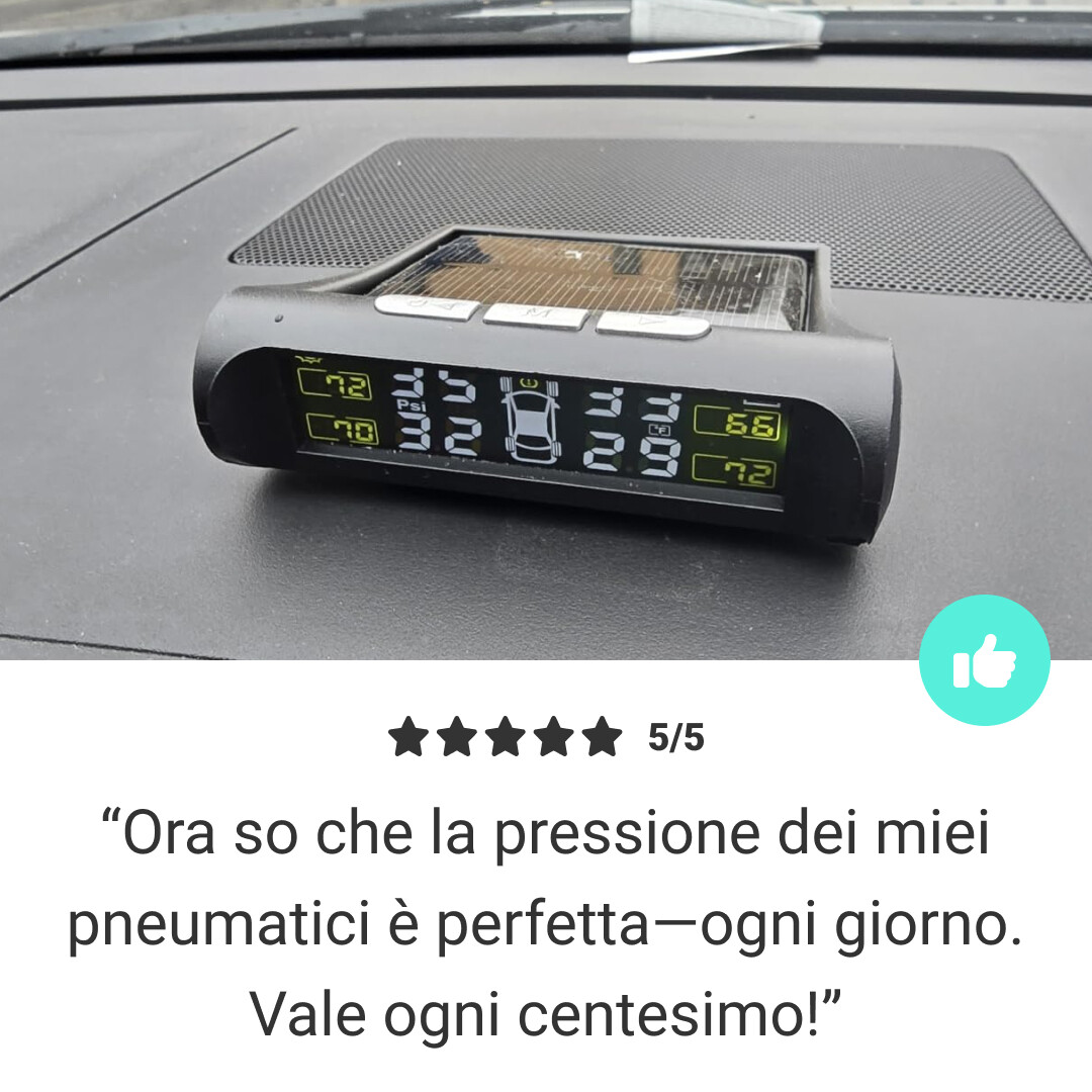 Riboton™ - Sistema di Monitoraggio della Pressione degli Pneumatici Solare - immagine 7