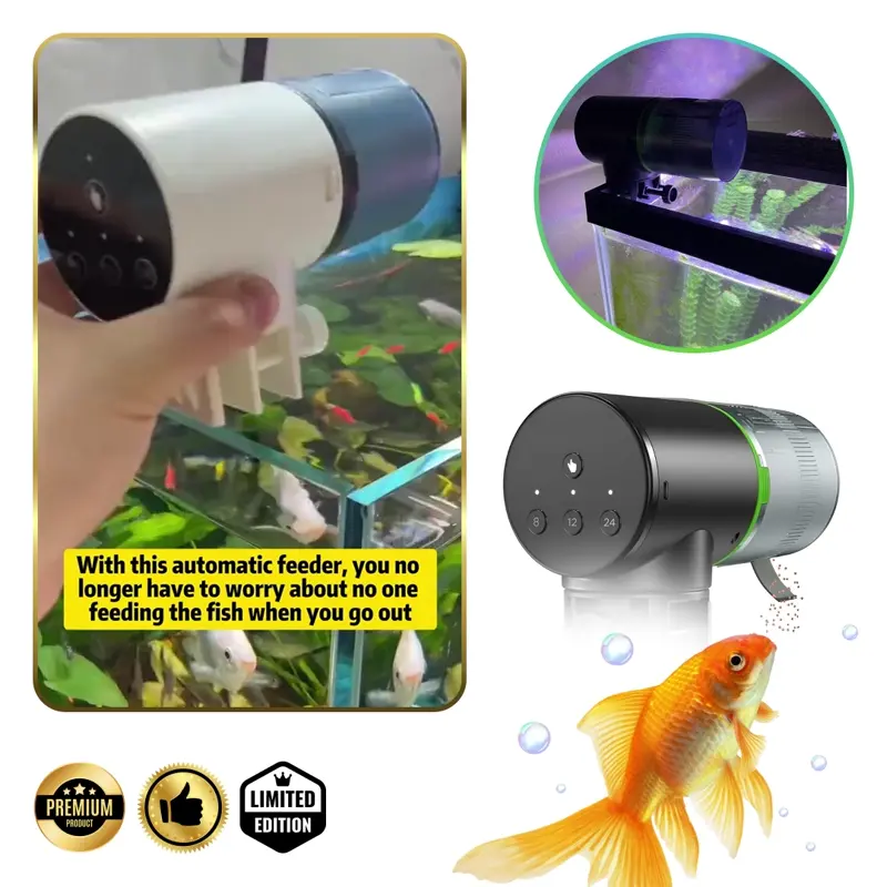 AquaFeed™ - Mangiatoia automatica per pesci