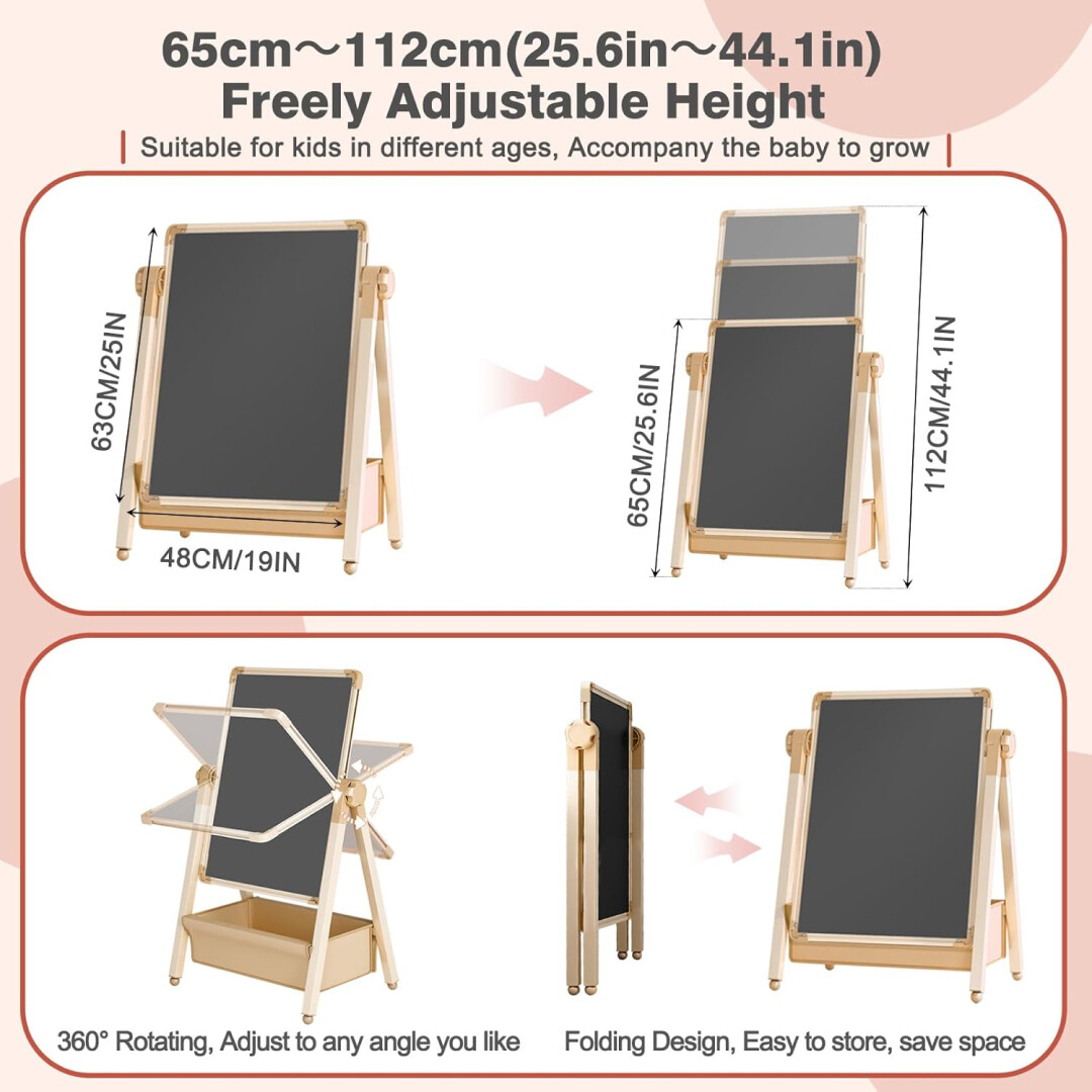 ArtBoard™ – Cavalletto Artistico Regolabile per Bambini - immagine 6
