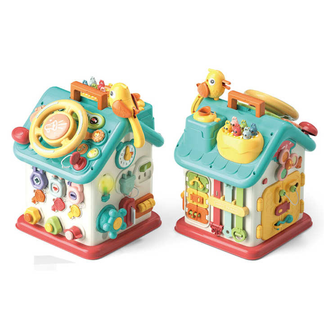 BusyHouse™ – Casa Attività Busy Cube & Gioco di Forme per Bambini - immagine 2