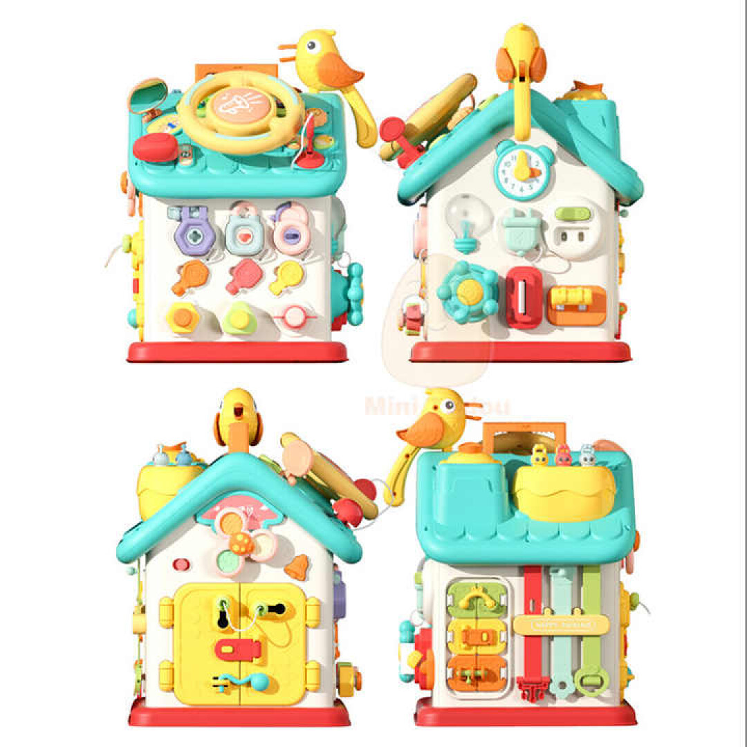 BusyHouse™ – Casa Attività Busy Cube & Gioco di Forme per Bambini - immagine 5
