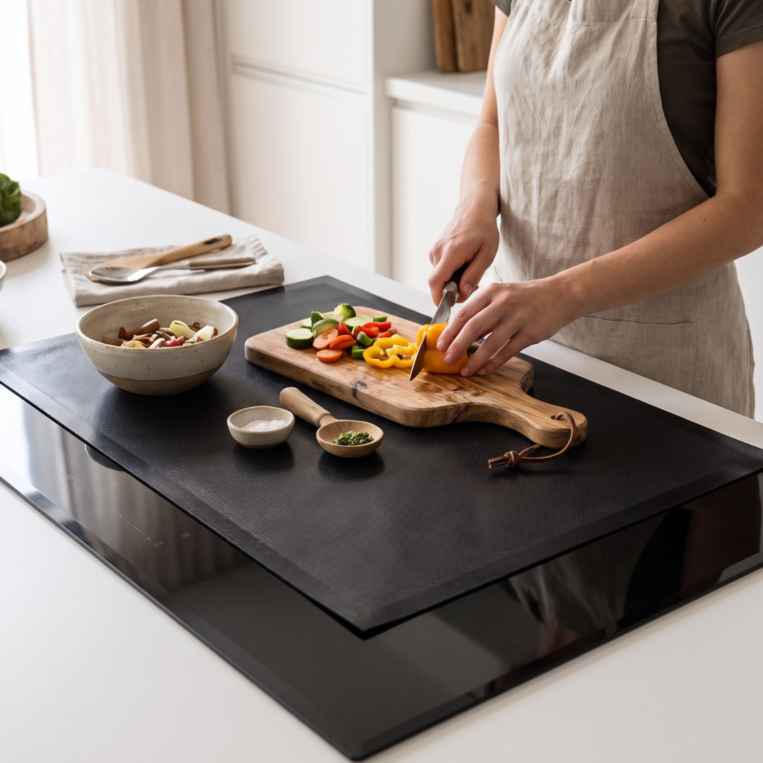 StoveCover – Tappetino protettivo in silicone per piano a induzione - immagine 3