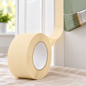 Nastro per mascheratura (largo 5 cm e lungo 25 m)