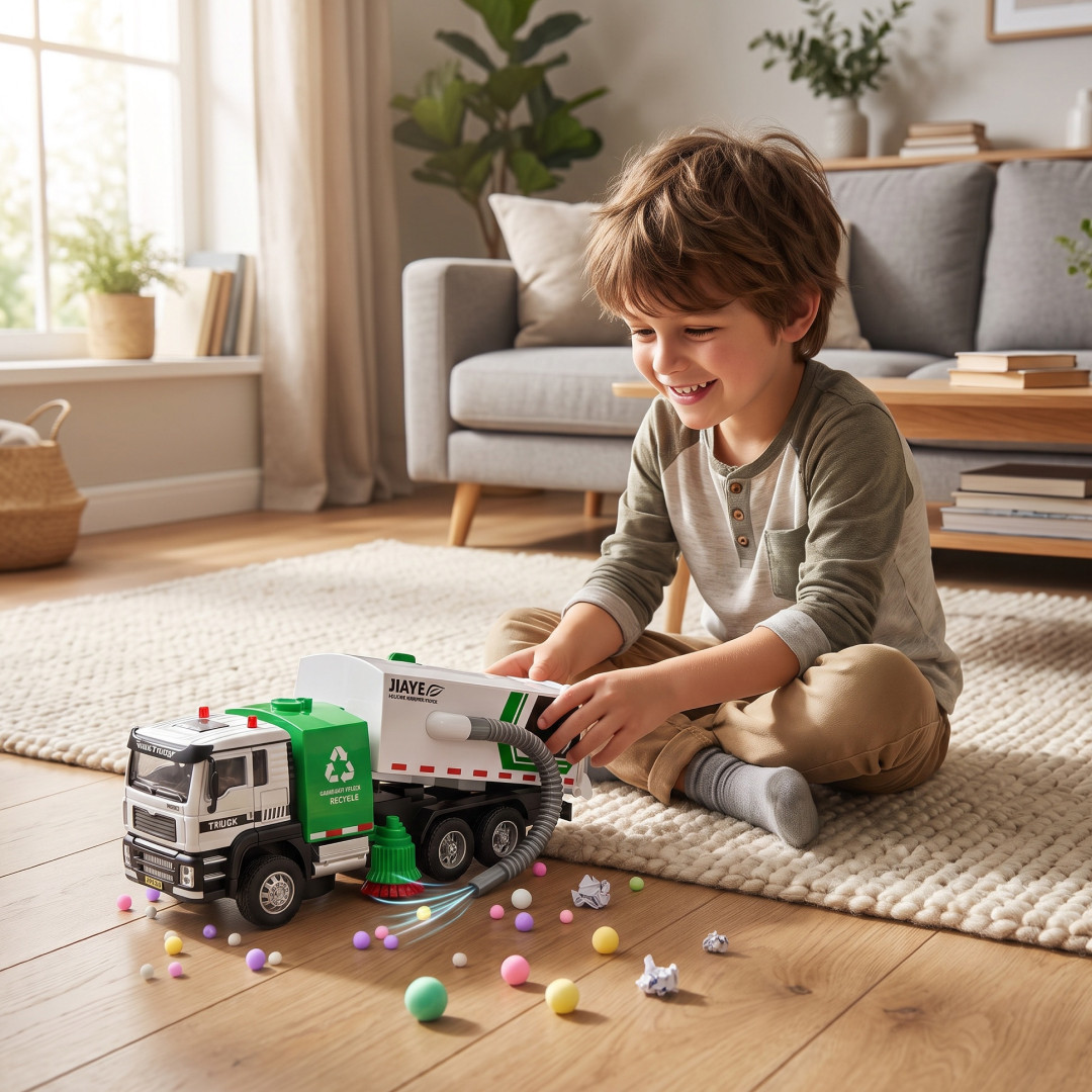 GarbageTruck™ – Autocisterna Aspirante con Suoni e Luci - immagine 3